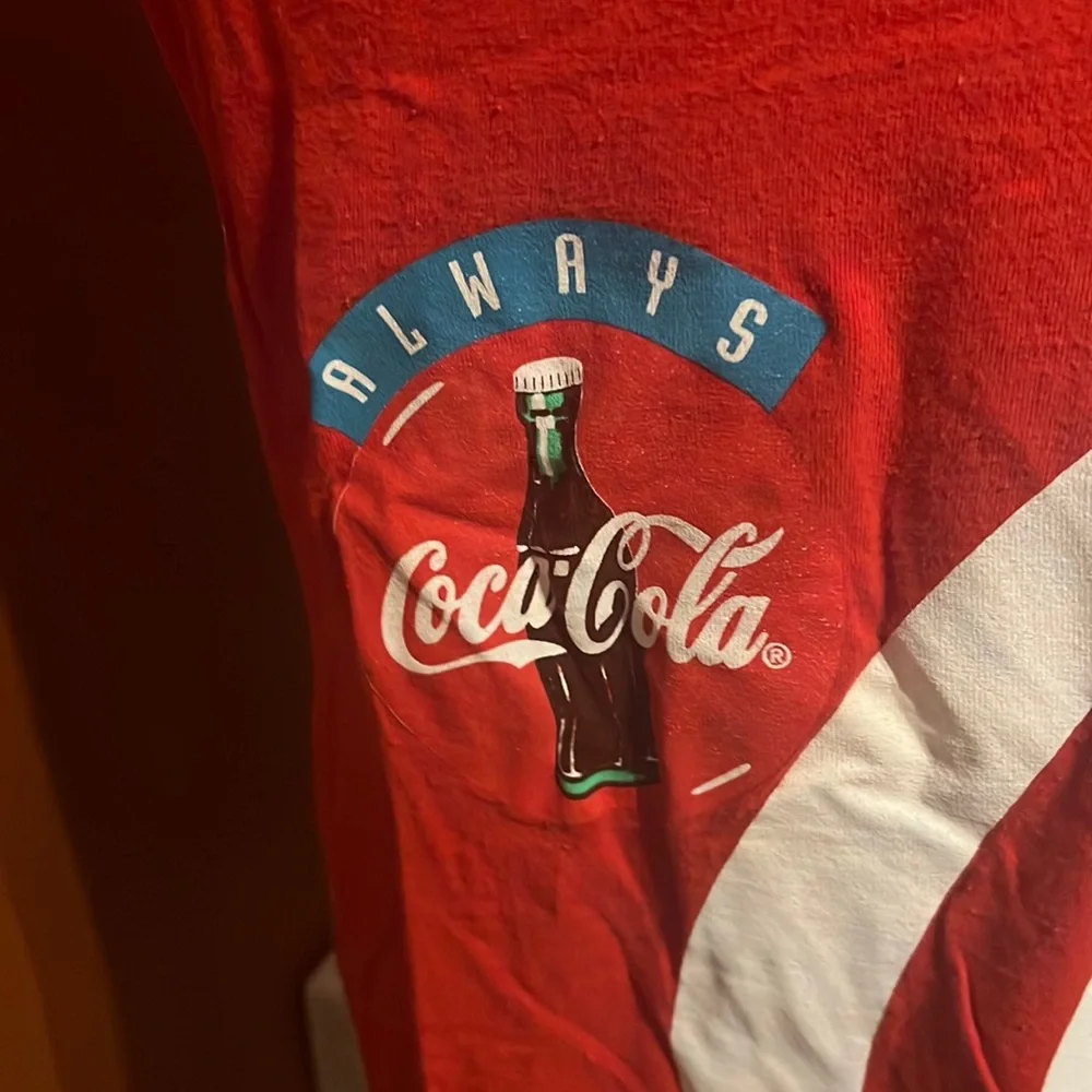 1994 VINTAGE AUTHENTIC COCA COLA TWO SIDED T-SHIRT …061 - Picture 3 of 8